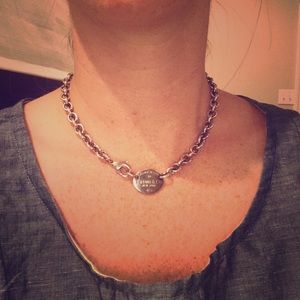 Tiffany & Co silver choker